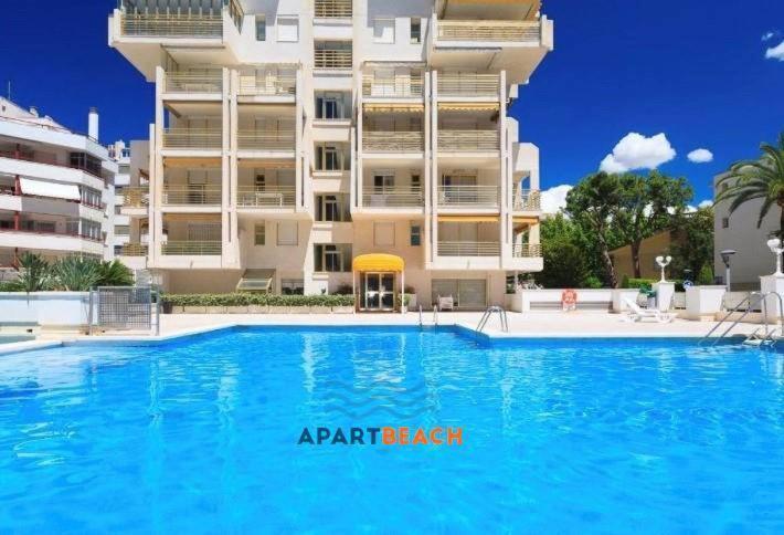 Apartbeach Novelty 3º Frente Playa Y Gran Terraza Салоу Экстерьер фото