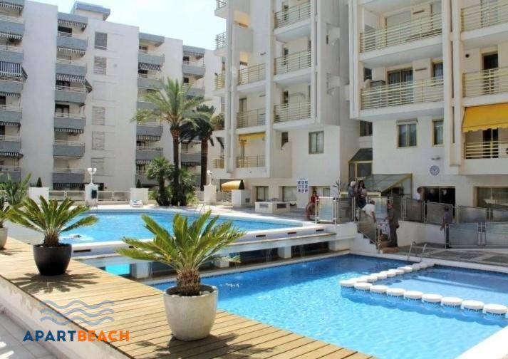 Apartbeach Novelty 3º Frente Playa Y Gran Terraza Салоу Экстерьер фото